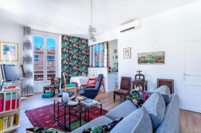 Colourful AC one-bedroom apartment in the historic centre - Dodo et Tartine